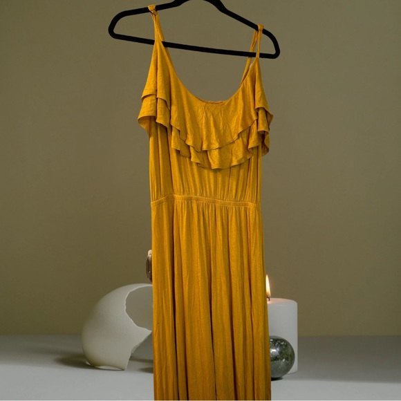 Forever 21 Women’s Gold Sleeveless Dress US Size 1X - Picture 1 of 8